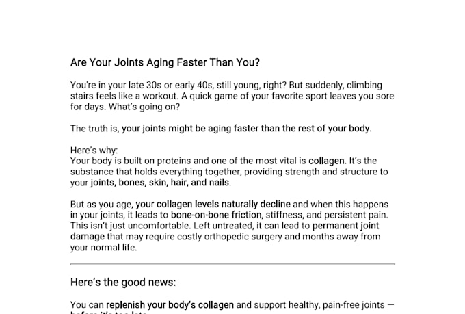 write or rewrite your medical copy for any purposes